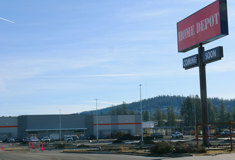 Home Depot nears completion on South Hill | Spokane Journal of Business