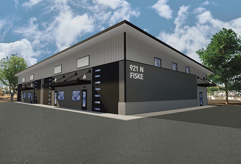 Construction underway at Hazzard Business Park