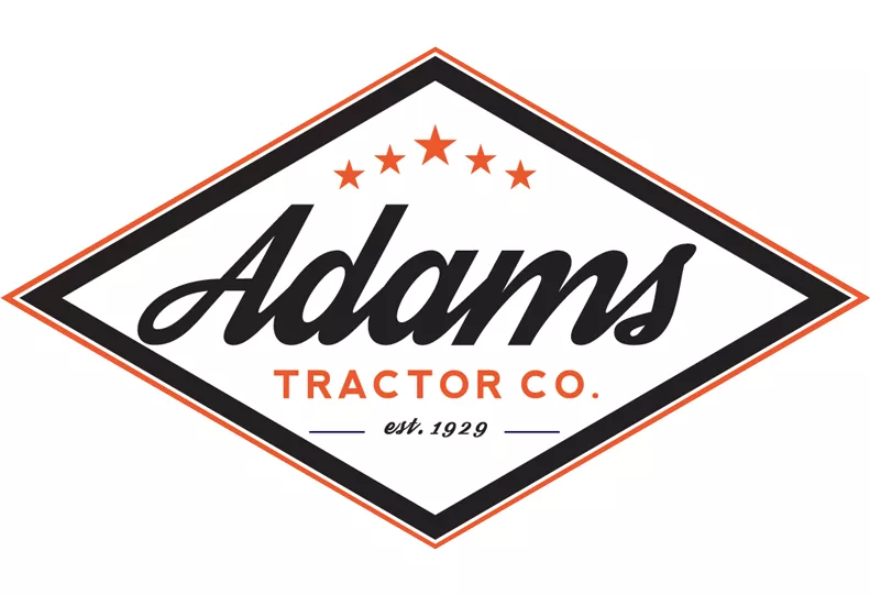 Adams tractor logo 2