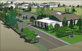 Redndering courtesy of CH2M Hill Inc.