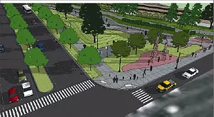 &#151;Rendering courtesy of Sherry Pratt Van Voorhis PS