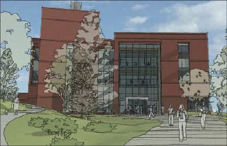 —Rendering courtesy of Zimmer Gunsul Frasca Architects LLP