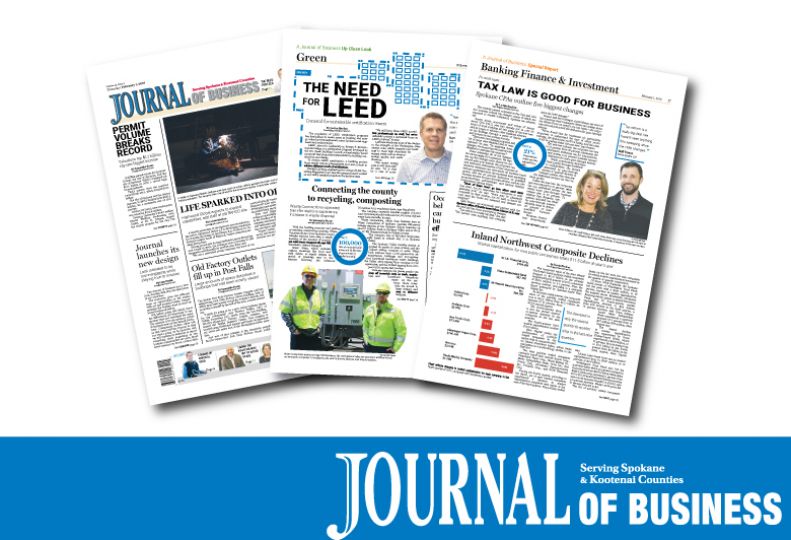 Journal launches its new design | Spokane Journal of Business