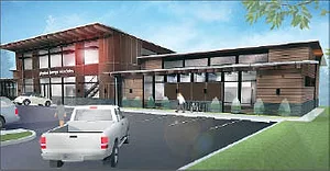 Rendering courtesy of  Uptic Studios