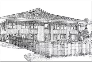 Rendering courtesy of Rann Haight Architect