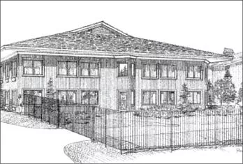 —Rendering courtesy of Rann Haight Architect