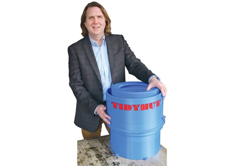TidyHut looks to stir the pot in portable toilet field Spokane