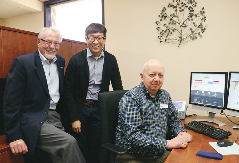 Terry Chambers, Doohong Park, and Tim Taylor say the SBDCâ€™s internship program is mutually beneficial to interns and businesses.