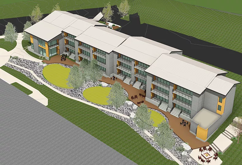 â€”Rendering courtesy of BNBuilders